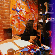 Erika K - Paint Night Instructor at Muse Paintbar NYC - Tribeca