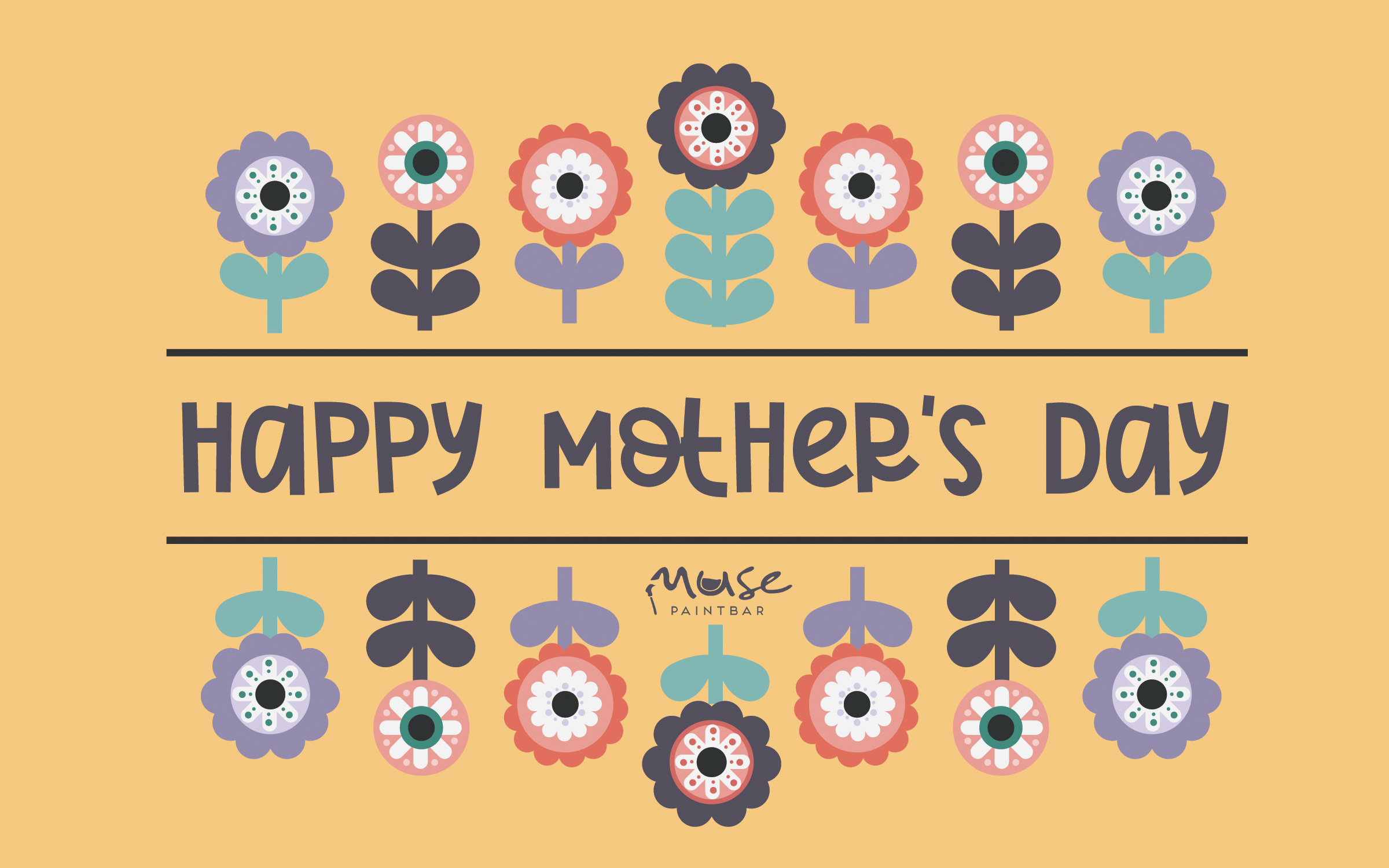 Mother's Day Flowers- Muse Paintbar Gift Card