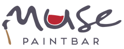 Paint Splatter Logo - Muse Paintbar