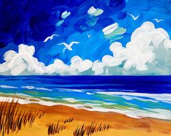 Serene Shore- Muse Paintbar