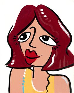 Picasso Portrait v2- Muse Paintbar