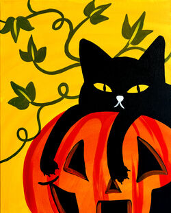 Paws Off My Pumpkin- Muse Paintbar