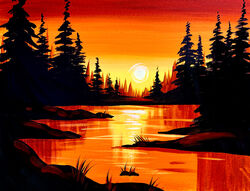 Golden Glow- Muse Paintbar