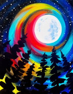 Lunar Flare- Muse Paintbar
