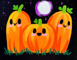 Playful Pumpkins- Muse Paintbar