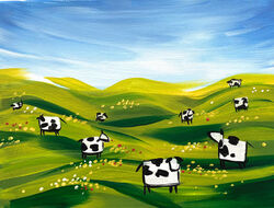 Abstract Moo- Muse Paintbar