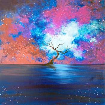 Canvas Painting Class on 05/01 at Muse Paintbar National Harbor