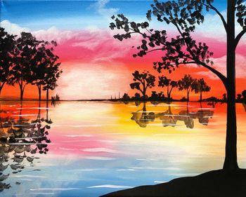 Canvas Painting Class on 05/30 at Muse Paintbar Virginia Beach