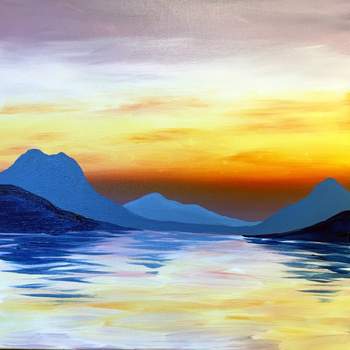Canvas Painting Class on 05/02 at Muse Paintbar National Harbor