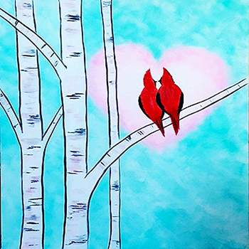 Canvas Painting Class on 02/05 at Muse Paintbar Gaithersburg