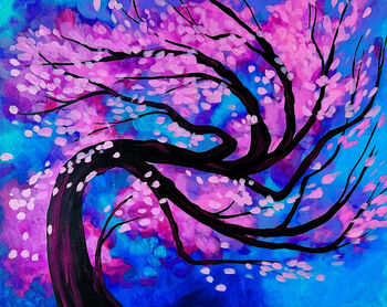 Canvas Painting Class on 04/21 at Muse Paintbar White Plains