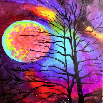 Canvas Painting Class on 05/02 at Muse Paintbar Mosaic District