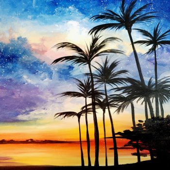 Canvas Painting Class on 05/20 at Muse Paintbar Mosaic District