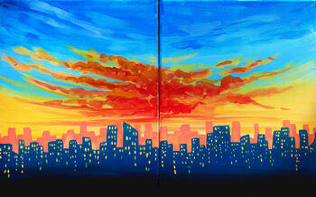 Couple's Paint Night on 05/18 at Muse Paintbar Mosaic District