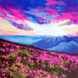 Canvas Painting Class on 04/24 at Muse Paintbar Assembly Row
