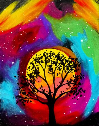 Canvas Painting Class on 06/11 at Muse Paintbar One Loudoun
