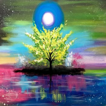 Canvas Painting Class on 06/22 at Muse Paintbar Assembly Row