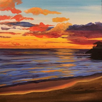 Canvas Painting Class on 06/27 at Muse Paintbar One Loudoun
