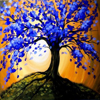 Canvas Painting Class on 04/15 at Muse Paintbar West Hartford