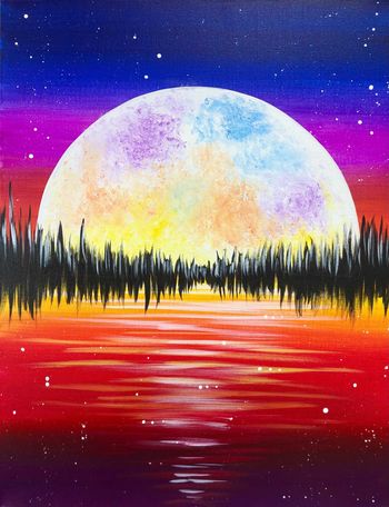Canvas Painting Class on 04/19 at Muse Paintbar Manchester