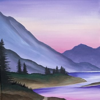 Canvas Painting Class on 06/16 at Muse Paintbar National Harbor