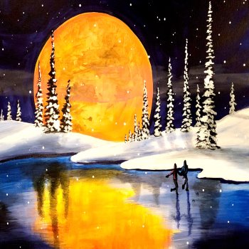 The 1 Paint Night Experience Virginia Beach Va Muse Paintbar Canvas Painting Cl On 01 06 At Muse Paintbar Virginia Beach