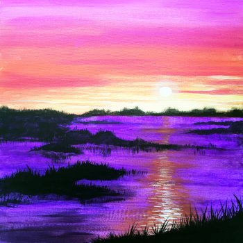 Canvas Painting Class on 06/10 at Muse Paintbar Assembly Row