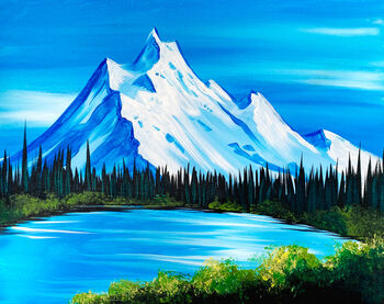 Canvas Painting Class on 04/19 at Muse Paintbar Ridge Hill
