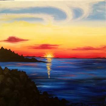 Canvas Painting Class on 05/19 at Muse Paintbar Mosaic District