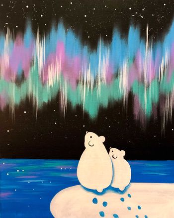 11x14 Canvas Painting Class on 01/22 at Muse Paintbar Gaithersburg