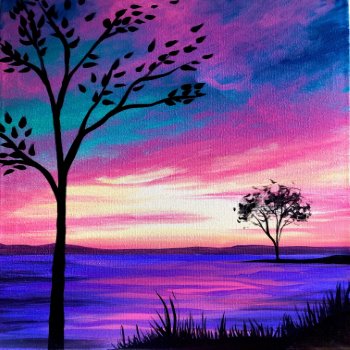 Canvas Painting Class on 04/23 at Muse Paintbar Mosaic District