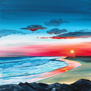 Canvas Painting Class on 05/18 at Muse Paintbar National Harbor