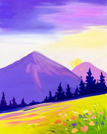 Canvas Painting Class on 06/23 at Muse Paintbar One Loudoun