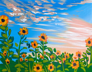 Canvas Painting Class on 06/26 at Muse Paintbar One Loudoun