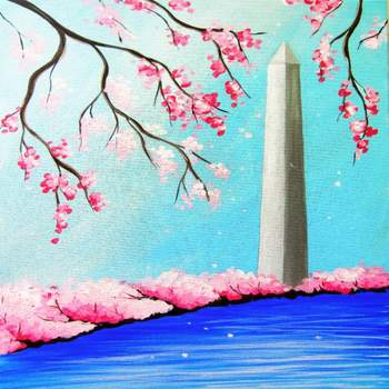 Canvas Painting Class on 04/10 at Muse Paintbar Gaithersburg