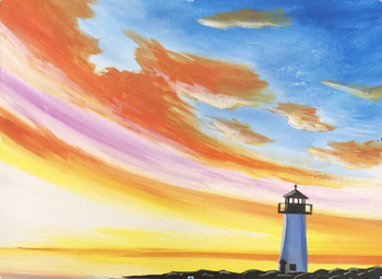Canvas Painting Class on 06/10 at Muse Paintbar One Loudoun