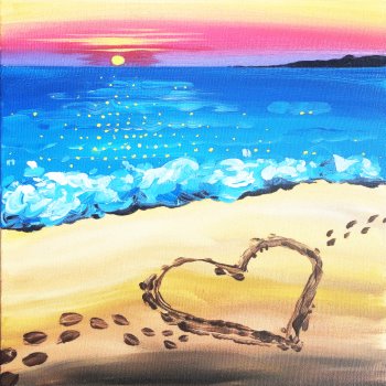 Canvas Painting Class on 06/29 at Muse Paintbar Port Jefferson