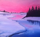 Canvas Painting Class on 01/29 at Muse Paintbar Gaithersburg