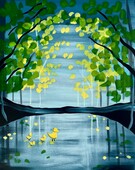 Canvas Painting Class on 03/24 at Muse Paintbar White Plains