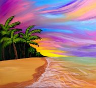 Canvas Painting Class on 05/26 at Muse Paintbar Gaithersburg