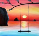 Canvas Painting Class on 04/10 at Muse Paintbar Virginia Beach