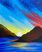 Canvas Painting Class on 05/26 at Muse Paintbar Ridge Hill