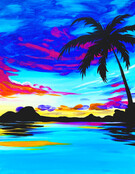 Canvas Painting Class on 05/09 at Muse Paintbar Virginia Beach