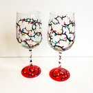 Glassware Painting Event on 12/11 at Muse Paintbar Gaithersburg