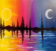 Canvas Painting Class on 06/27 at Muse Paintbar NYC - Tribeca