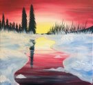 Canvas Painting Class on 01/26 at Muse Paintbar Gaithersburg