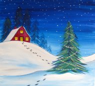 Canvas Painting Class on 12/02 at Muse Paintbar Gainesville