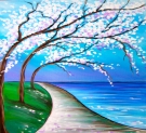 Canvas Painting Class on 04/08 at Muse Paintbar Virginia Beach