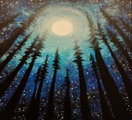 Canvas Painting Class on 02/01 at Muse Paintbar Gaithersburg