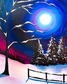 Canvas Painting Class on 12/09 at Muse Paintbar Gaithersburg